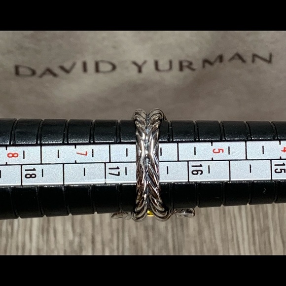 COPY - David Yurman Cushion Lemon Citrine & Diamond Ring - Picture 4 of 5